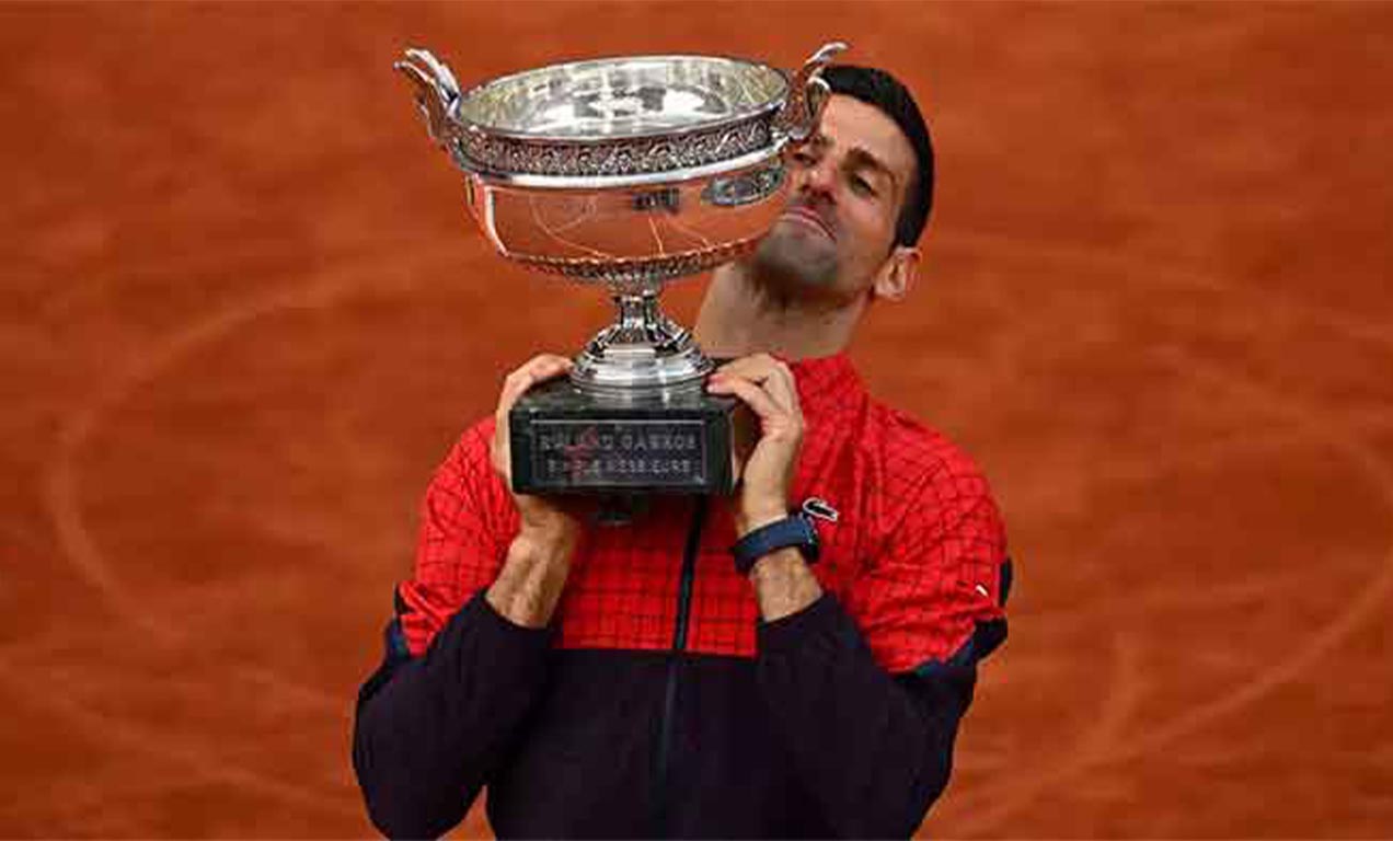 जोकोभिचलाई कीर्तिमानी २३औँ ग्राण्डस्लाम उपाधि